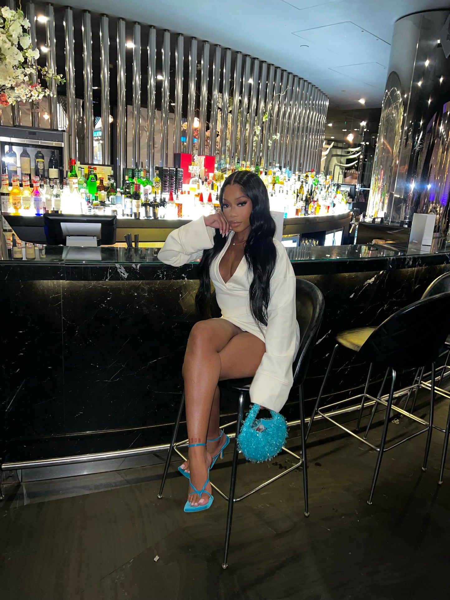 13x4 Frontal + Raw Sleek Bundles x3