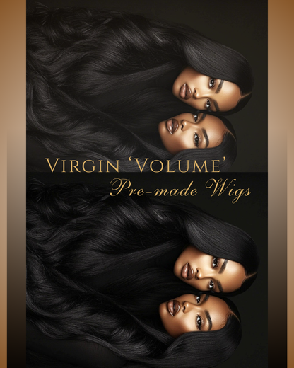 VIRGIN Volume Pre-made Wig