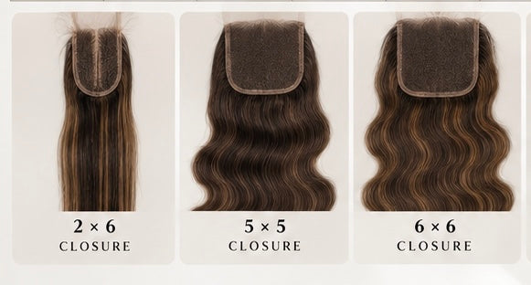 Pre-coloured Virgin HD Lace closure