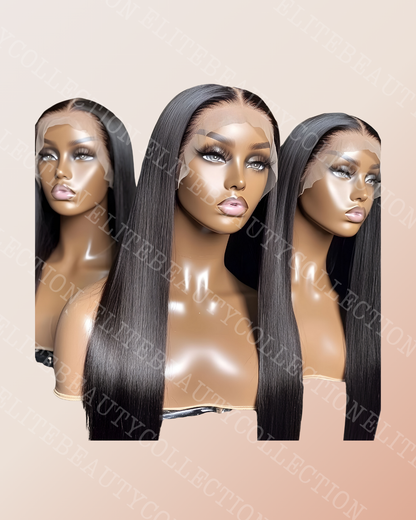Sleek 3 Bundles + 13x6 Frontal