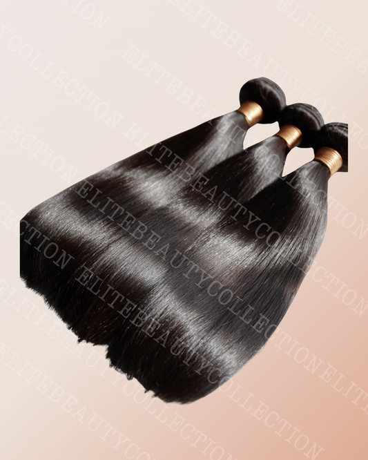 13x6 Frontal + 3 pc Raw Sleek Bundles